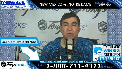 New Mexico Notre Dame College Football Pick 9/14/2019