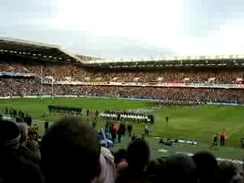 Flower Of Scotland - Ecosse France 6 Nations 2008