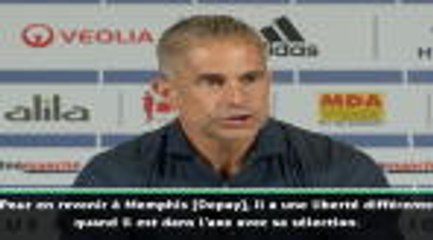 5e j. - Sylvinho : "Je ne peux pas me plaindre de Memphis"