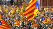 La Diada pierde unos 400.000 participantes en un año, según la Guardia Urbana de Barcelona