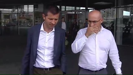 Así fue la llegada de Celades a Valencia tras la destitución de Marcelino
