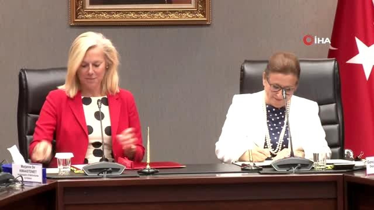 Ticaret Bakanı Ruhsar Pekcan: "Hollanda'yla aramızdaki ticaret hacmini 10 milyar dolara çıkarmak...