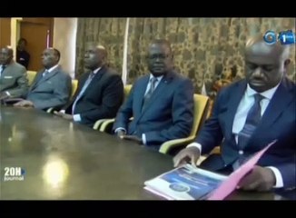 RTG - Présentation du bilan du CNPDCP au Premier ministre à la primature