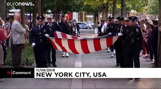 11 settembre: cerimonia a Ground Zero per le vittime delle Torri gemelle