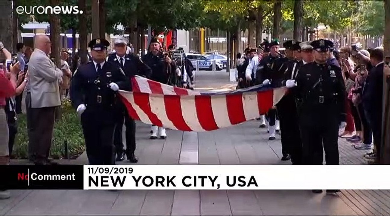 11 settembre: cerimonia a Ground Zero per le vittime delle Torri gemelle
