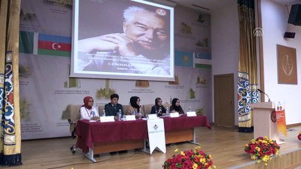 Anadolu Mektebi öğrencileri 'Cengiz Aytmatov'u anlattı - BİŞKEK