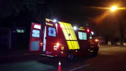 Idoso de 87 anos é socorrido em imóvel na Rua Santa Catarina