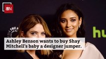 Ashley Benson Is Buying Baby Gifts