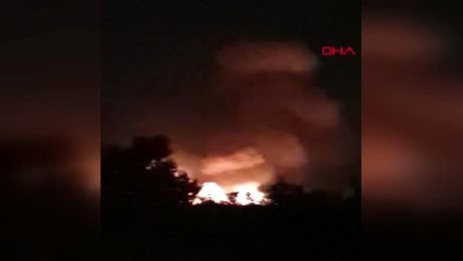 Kktc'de askeri bölgede art arda patlamalar meydana geldi