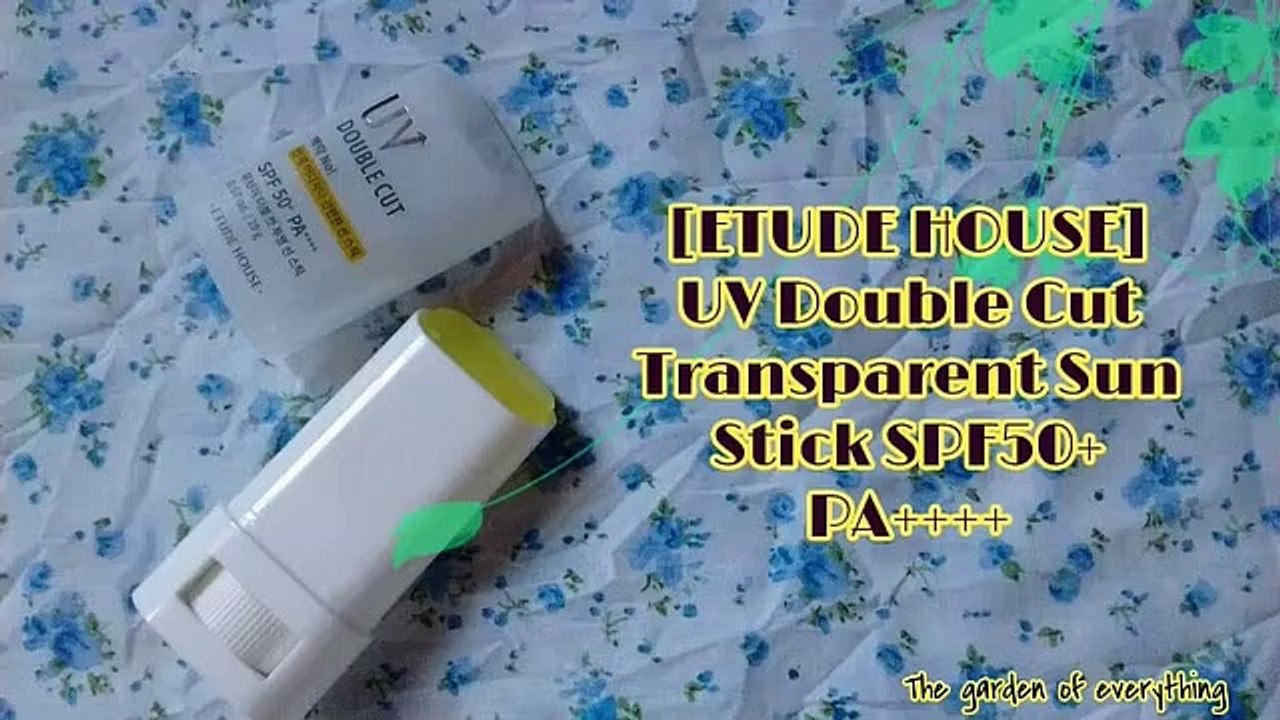 ETUDE HOUSE UV Double Cut Transparent Sun Stick SPF50+ PA++++