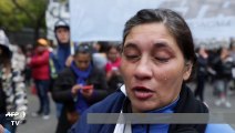 Manifestantes toman la principal avenida de Buenos Aires en protesta por crisis