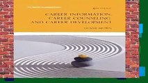 [FREE] Career Information, Career Counseling and Career Development (The Merrill Counseling)