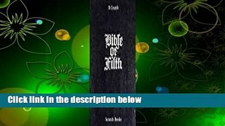Review  R. Crumb: Bible of Filth - R Crumb
