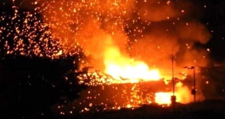 KKTC'de askeri bölgedeki cephanelikte art arda patlamalar meydana geldi