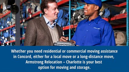 Reliable Moving Company in Concord North Carolina