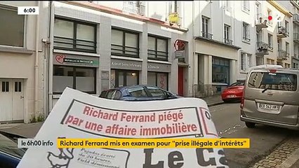Le président LREM de l'Assemblée nationale, Richard Ferrand, mis en examen cette nuit pour "prise illégale d'intérêts" dans l'affaire des Mutuelles de Bretagne