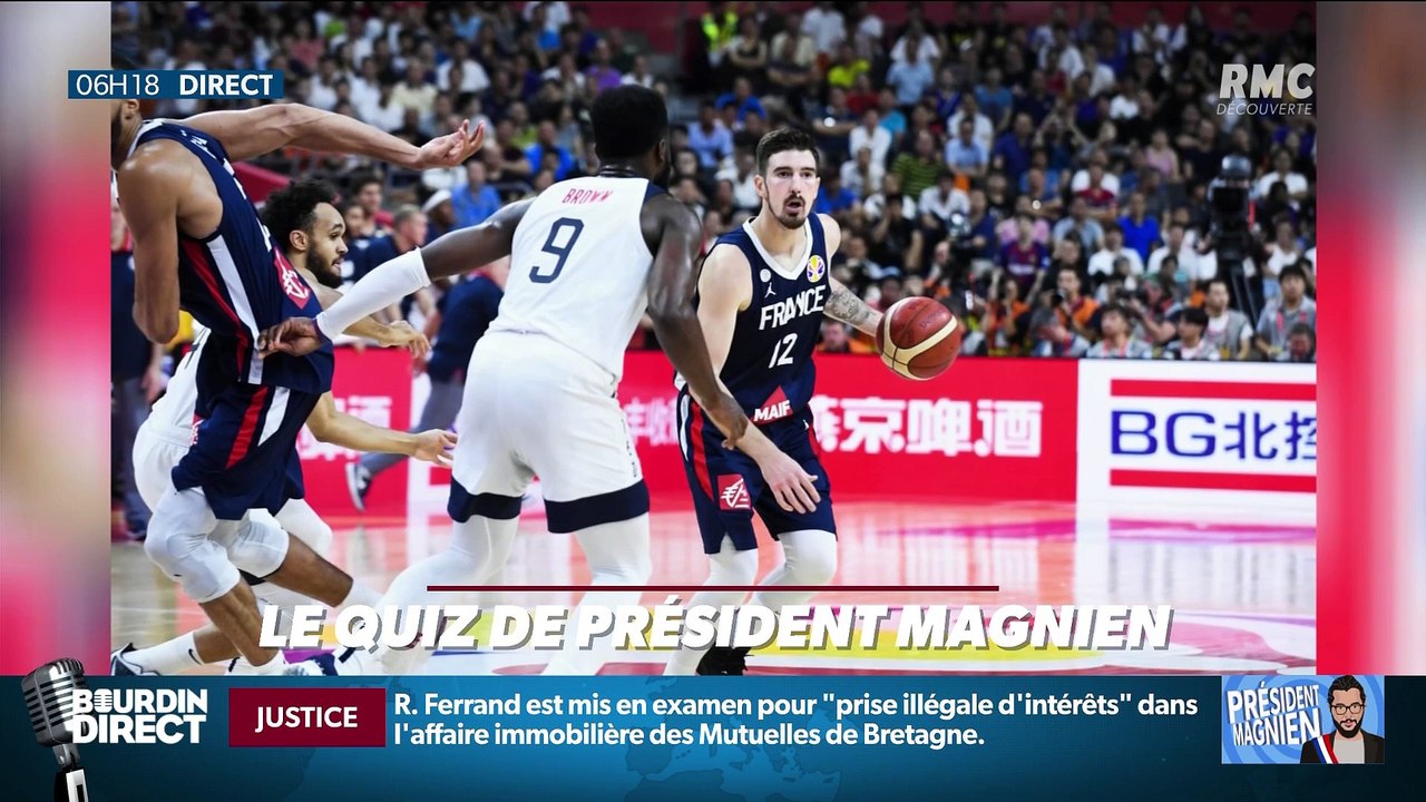 Combien de questions Adrien Quatennens a-t-il posé à Jean-Jacques Bourdin ? ... Relevez le quiz du Président Magnien ! - 12/09