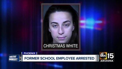 Former employee at Greenway Middle School arrested