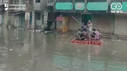 Floods In Bharuch As Narmada Swells