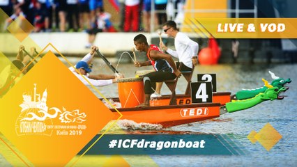 2019 ICF Dragon Boat Club Crew World Championships Kiev Ukraine / Day 1