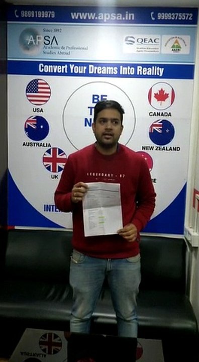 How To Get Student Visa For Deakin University Australia | IELTS Scored 7.5. From APSA