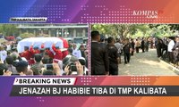 Jenazah BJ Habibie Tiba di TMP Kalibata untuk Dimakamkan