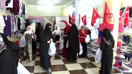 Türk kızılayı, suriye'de 600 bin savaş mağdurunu giydirdi