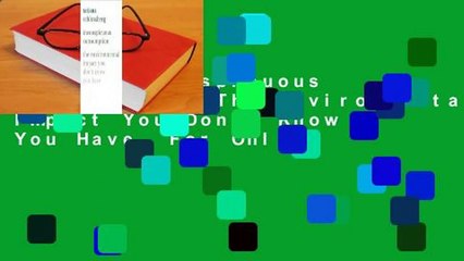 Online Inconspicuous Consumption: The Environmental Impact You Don't Know You Have  For Online