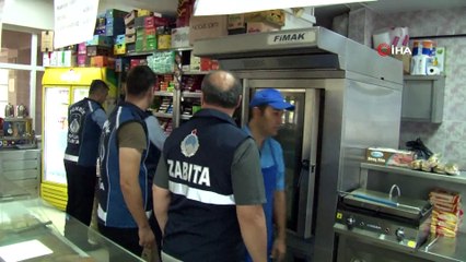 İstanbul’da zabıta ekiplerinden okul önlerinde denetim havadan görüntülendi