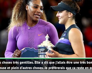 US Open - Andreescu très reconnaissante envers Williams