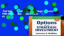 Full Version  Options as a Strategic Investment: Fifth Edition  Best Sellers Rank : #5