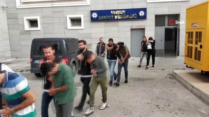 - Samsun'da uyuşturucu ticaretinden 7 kişi adliyeye sevk edildi