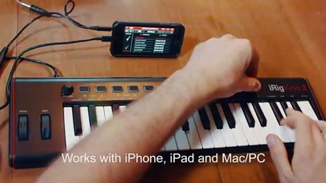 Présentation de la gamme iRig Keys 2 d'IK Multimedia