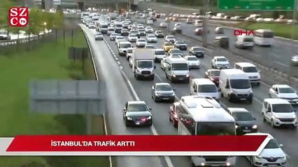 Trafik arttı çakarlılar yine emniyet şeridinde