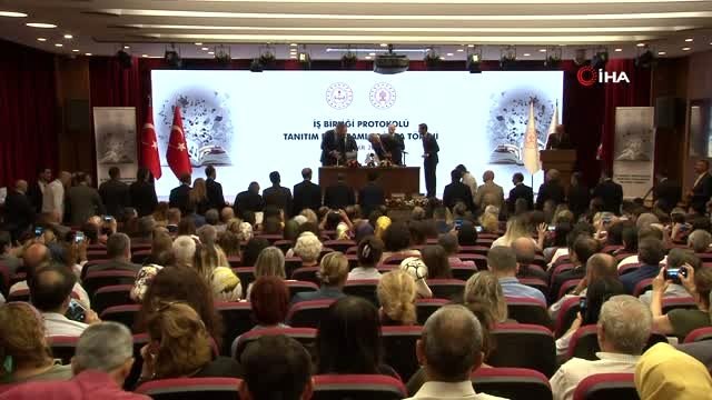 Milli Eğitim Bakanlığı ile Kültür ve Turizm Bakanlığı protokol imzaladı