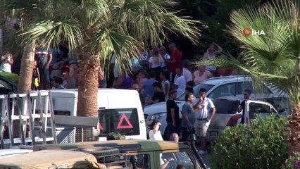 - Girne patlama sonrası görüntülendi- Kuşlar parçalandı, duvarlarda oyuklar oluştu