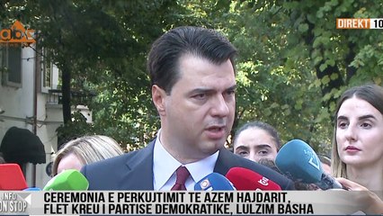 "Amaneti dhe sakrifica e Azem Hajdarit jane..."