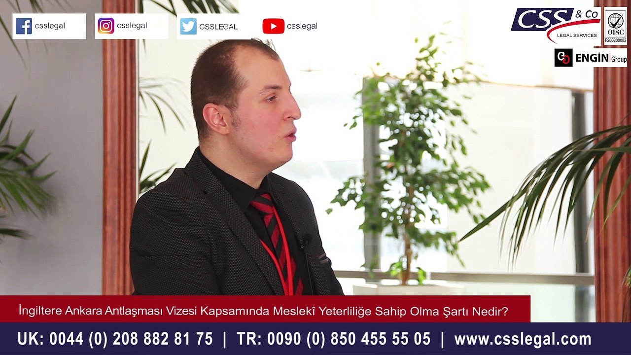 İngiltere Ankara Anlaşması Vizesi İçin Mesleki Yeterlilik Sahibi Olma Şartı Nedir?