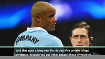 This is what Kompany believes makes a good captain