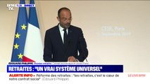 Retraites: Édouard Philippe promet de repenser 