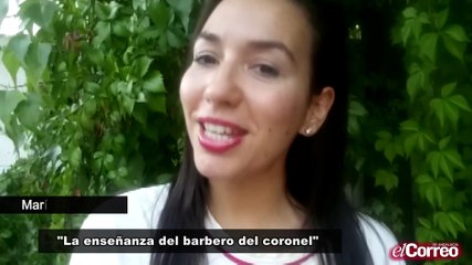 Marí Graciani nos explica su teoría "La enseñanza del barbero del coronel"