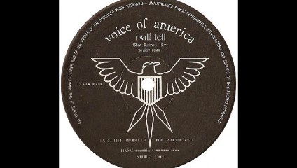 Voice Of America - I Will Tell (A)