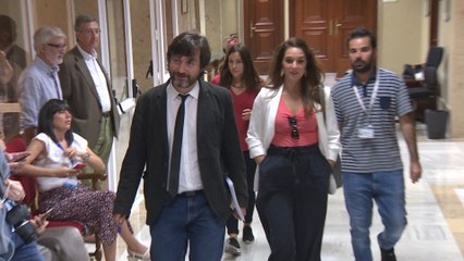 Rafael Mayoral y Noelia Vera en la Comisión de Fomento