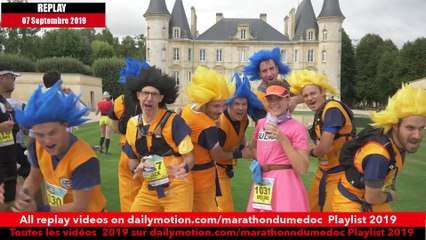 Replay Marathon du Médoc 2019-Ambiance sur la parcours 4 / runners atmosphere on the way 4