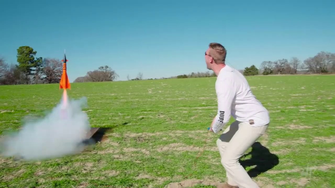 Model Rocket Battle Dude Perfect video Dailymotion