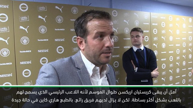 كرة قدم: الدوري الممتاز: على اريكسن أن يبقى مع توتنهام لينجح- فان دير فارت