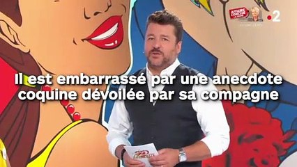 Il est embarrassé par une anecdote torride dévoilée par sa compagne !