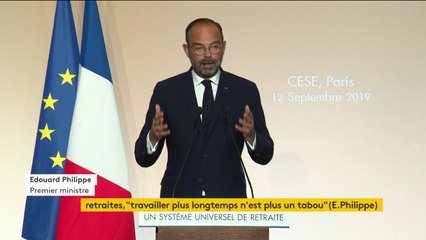 Réforme des retraites : l'objectif reste "un vote du Parlement sur le projet de loi d'ici la fin de la session parlementaire de l'été prochain", a précisé le Premier ministre Edouard Philippe