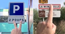Ce compte Instagram rassemble des obsédés textuels jouant avec leurs doigts dans la rue !