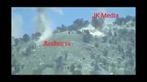 Indian Army destroys Pakistan posts